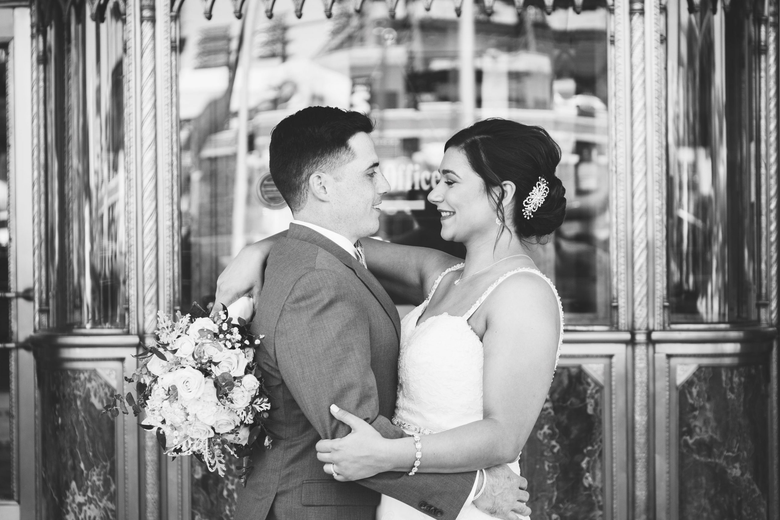 Mike Staff Productions Couples - Mike Staff Productions' Love Story Goes Viral black and white wedding photography