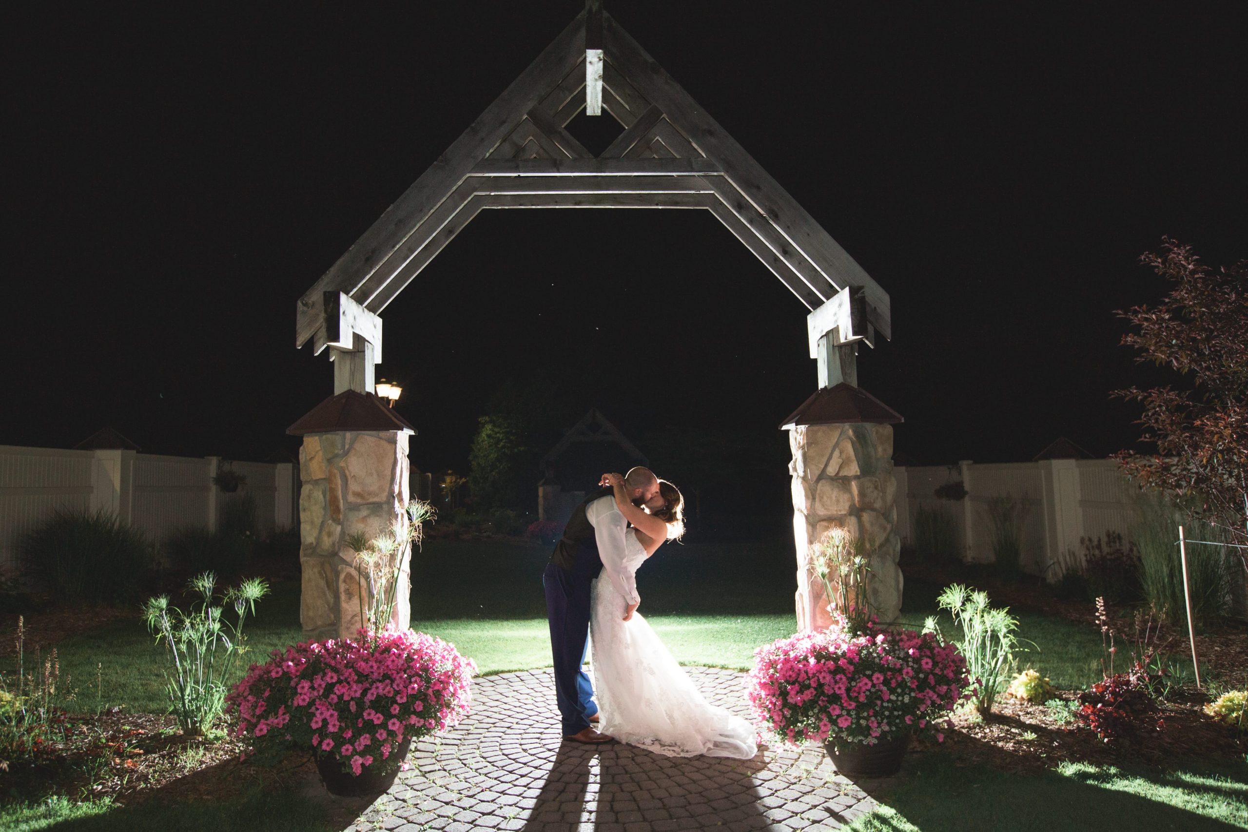 The Real Detroit Wedding of Kayla & Matthew - Mike Staff Productions wedding evening romantics