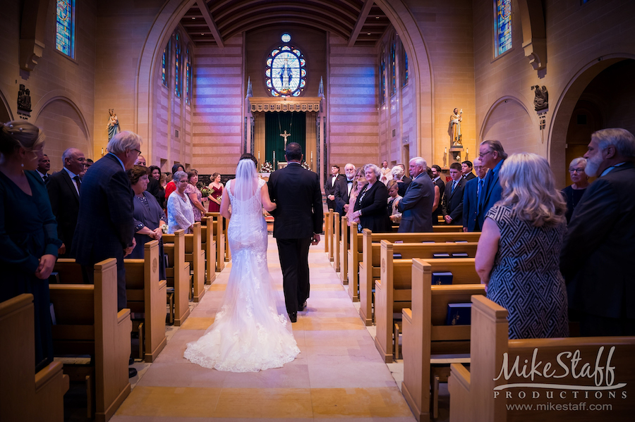 Amanda Andrew Wedding ceremony - Mike Staff Productions Amanda and Andrew's Wedding at Atheneum Suite Hotel