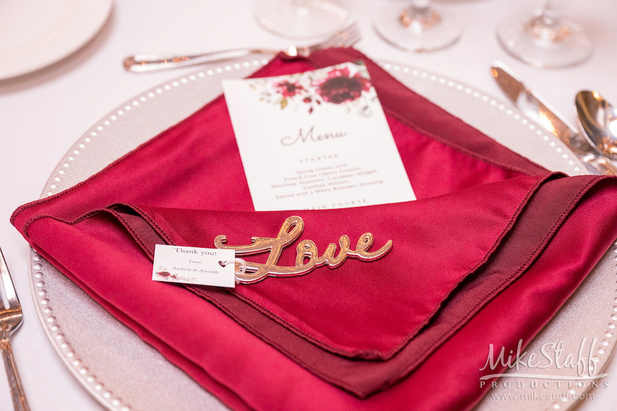 Amanda Andrew Wedding day details - Mike Staff Productions Amanda and Andrew's Wedding at Atheneum Suite Hotel