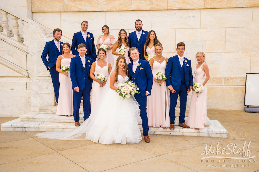 bridal party at DIA - Mike Staff Productions bridal party at DIA