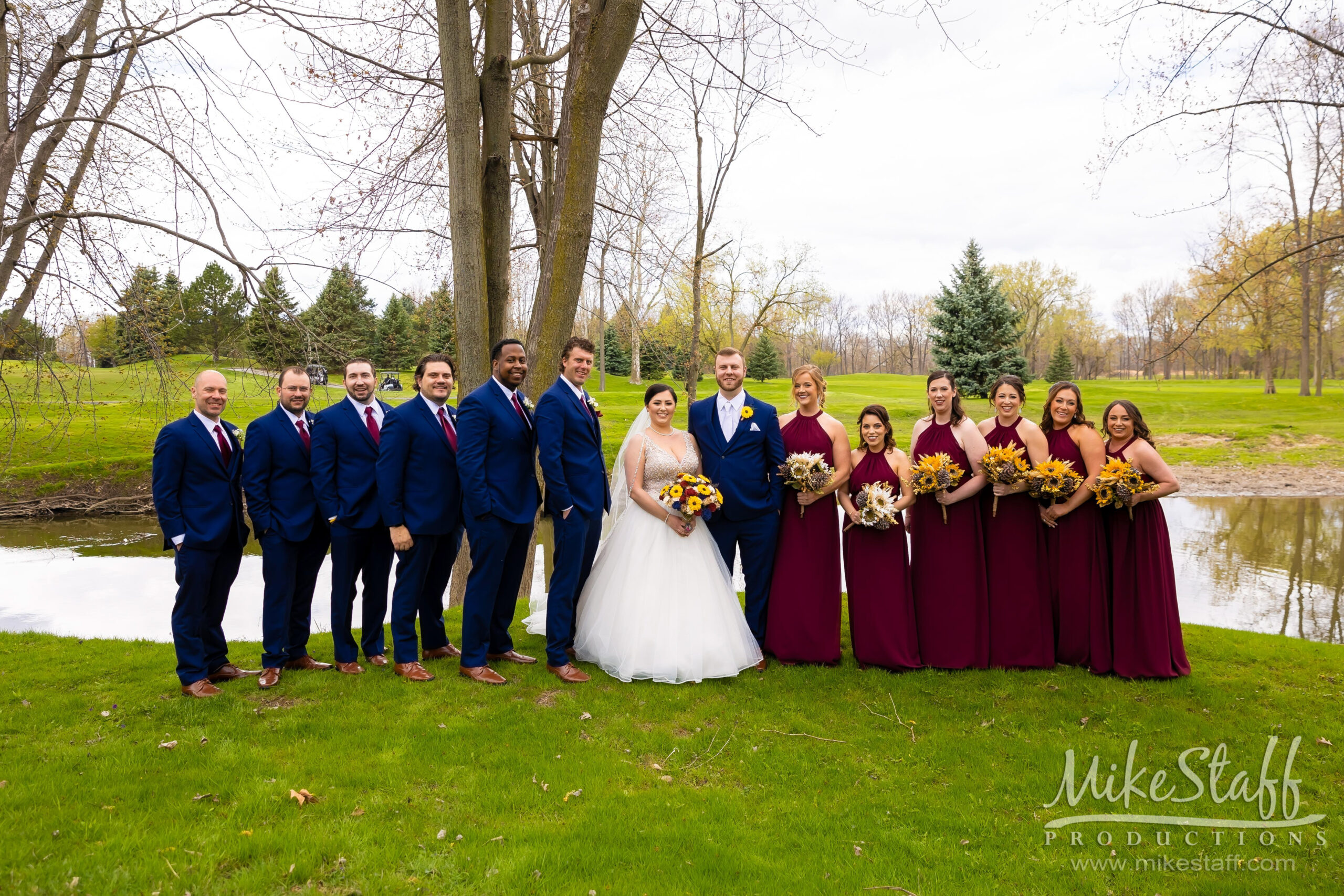 bridal party at sycamore hills - Mike Staff Productions bridal party at sycamore hills