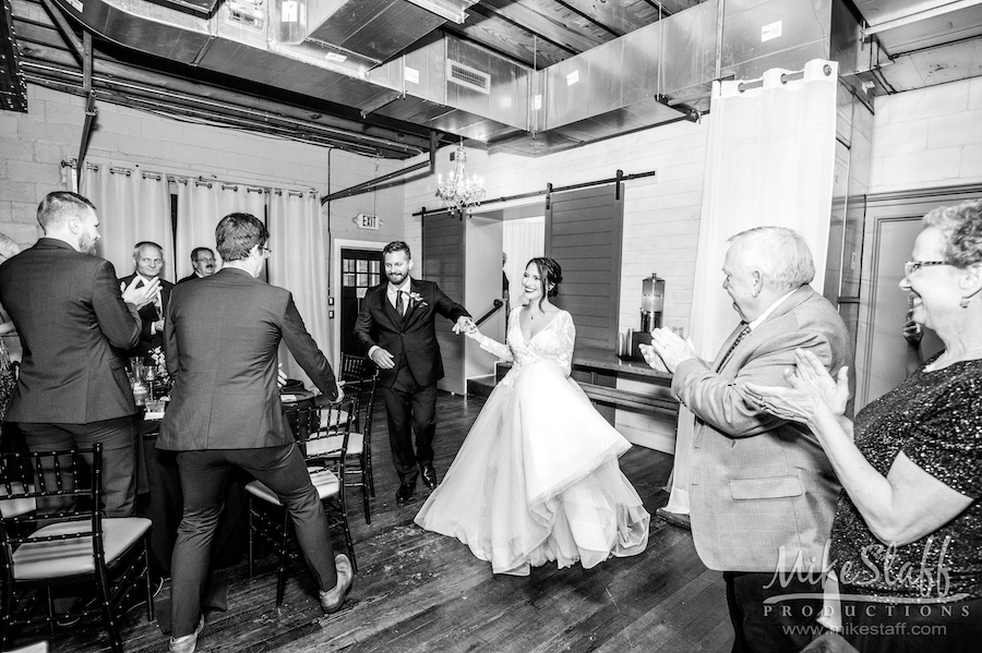 brooks wedding grand entrance - Mike Staff Productions brooks wedding grand entrance