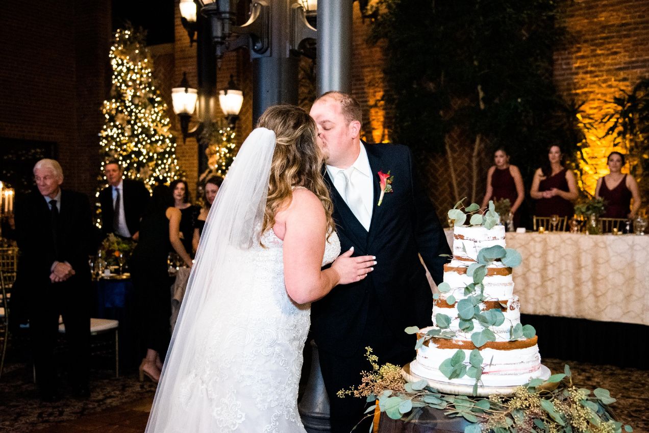 carrie and matthew cake cutting - Mike Staff Productions carrie and matthew cake cutting