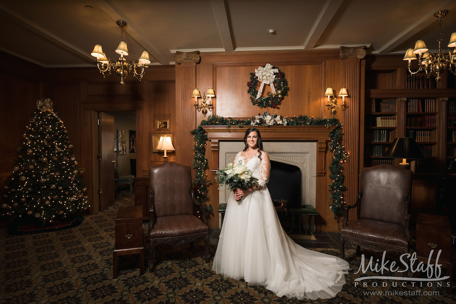 christmas mantel bride - Mike Staff Productions christmas mantel bride