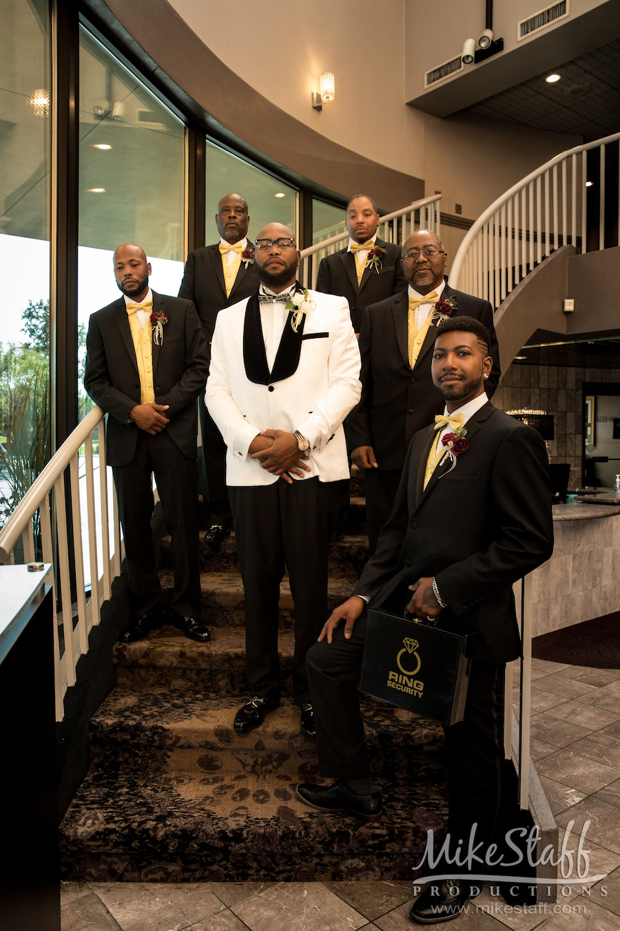groomsmen at Laurel Manor - Mike Staff Productions groomsmen at Laurel Manor