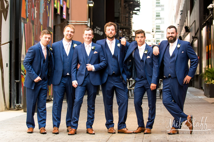 groomsmen at the belt - Mike Staff Productions groomsmen at the belt