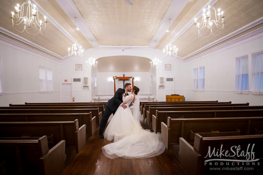 holly vault ceremony bride and groom - Mike Staff Productions holly vault ceremony bride and groom