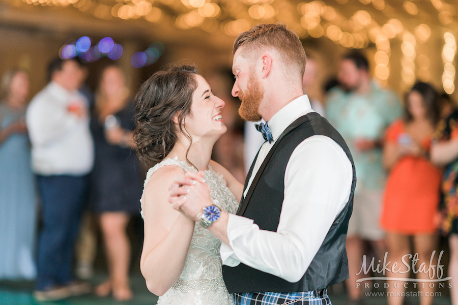 mikestaff-29 - Mike Staff Productions bride and groom first dance abby and garret
