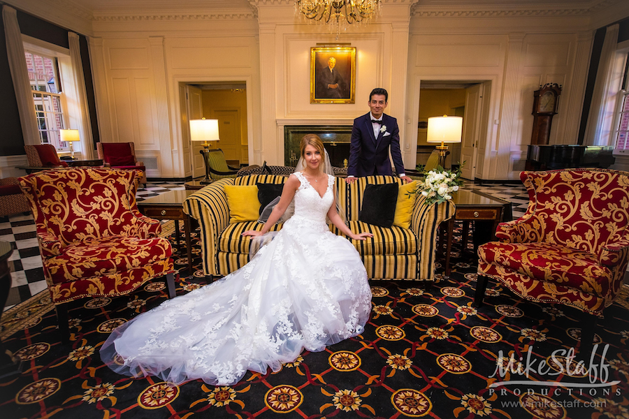 mikestaff-22 - Mike Staff Productions bride and groom in dearborn inn