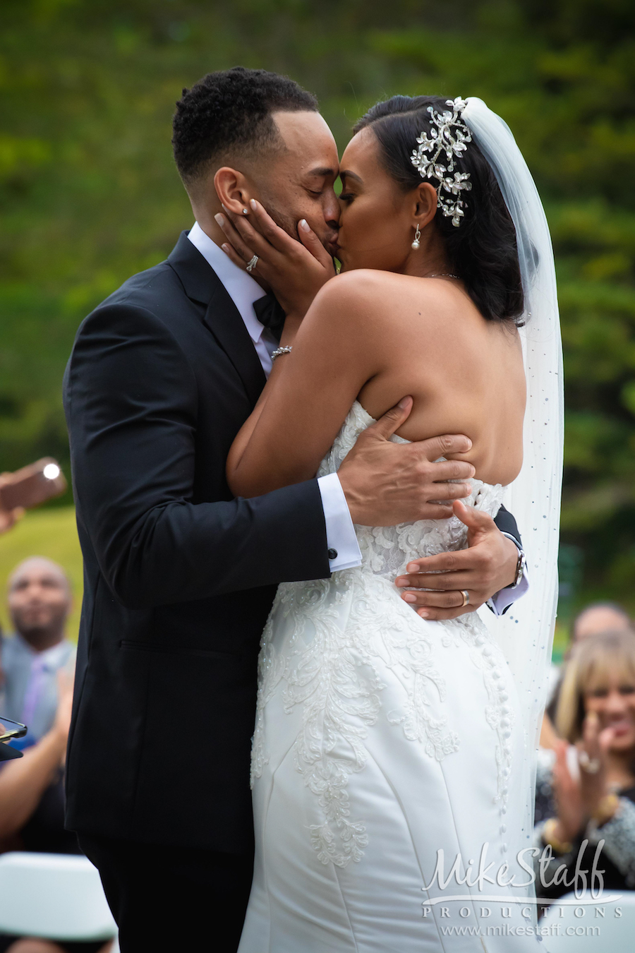 mikestaff-22 - Mike Staff Productions dezarae and charles wedding ceremony outdoors