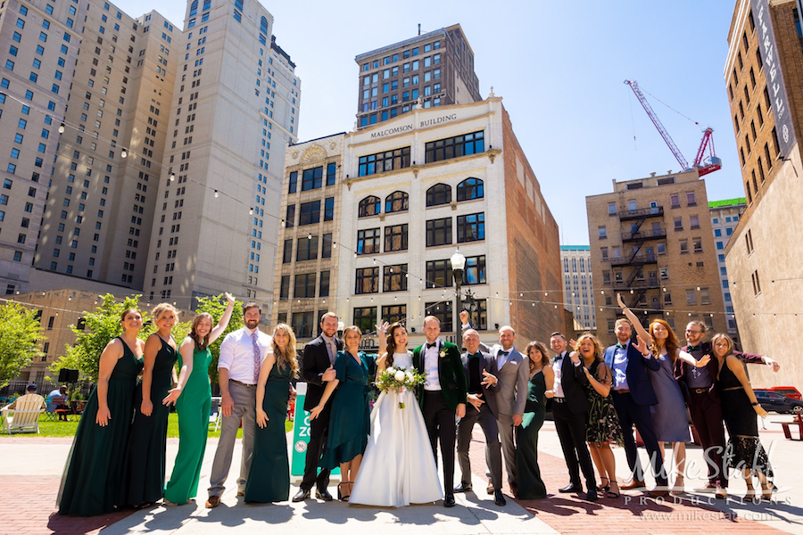 mikestaff-6 - Mike Staff Productions downtown detroit wedding photography bridal party