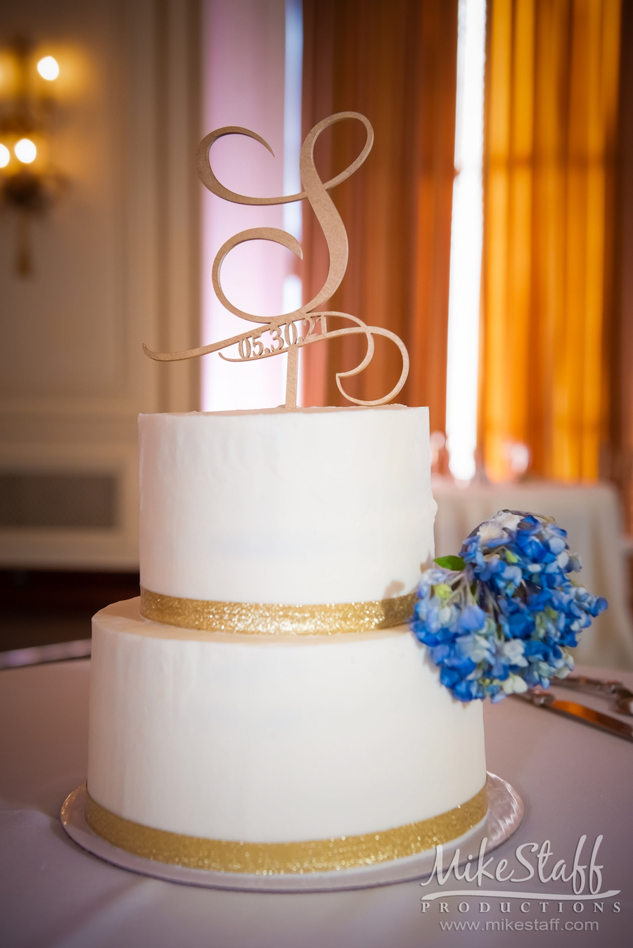 mikestaff-19 - Mike Staff Productions two tiered cake