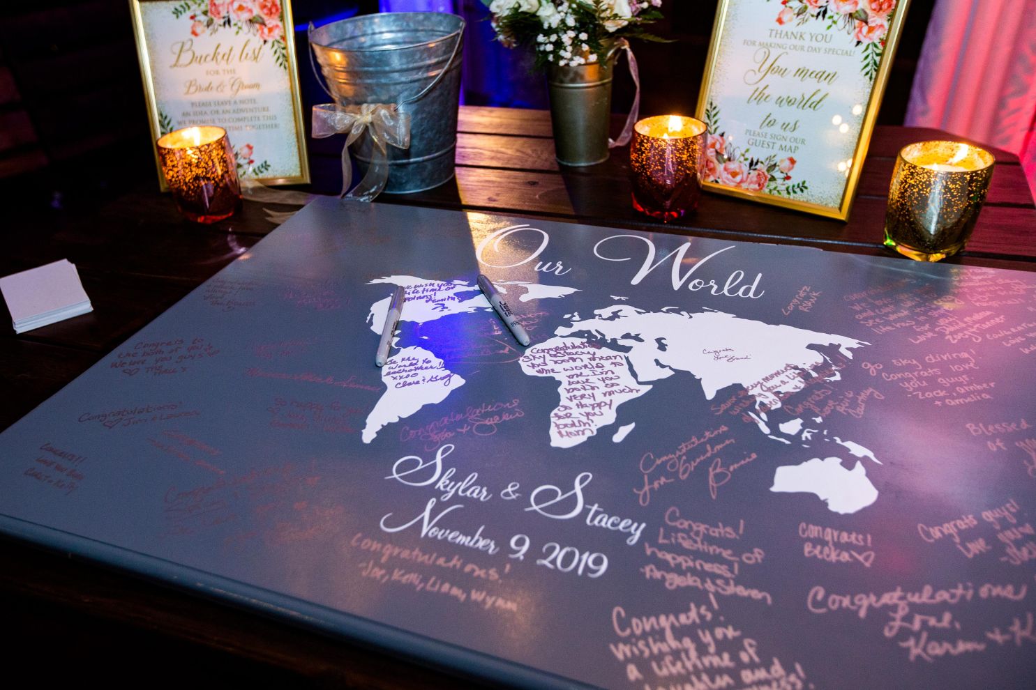 our world guest book - Mike Staff Productions our world guest book