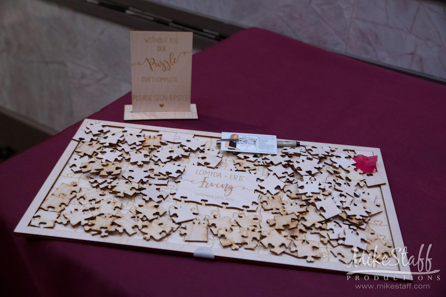 puzzle guestbooks - Mike Staff Productions puzzle guestbooks