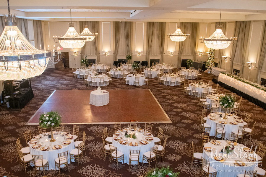 reception space at inn at st johns ballroom - Mike Staff Productions reception space at inn at st johns ballroom