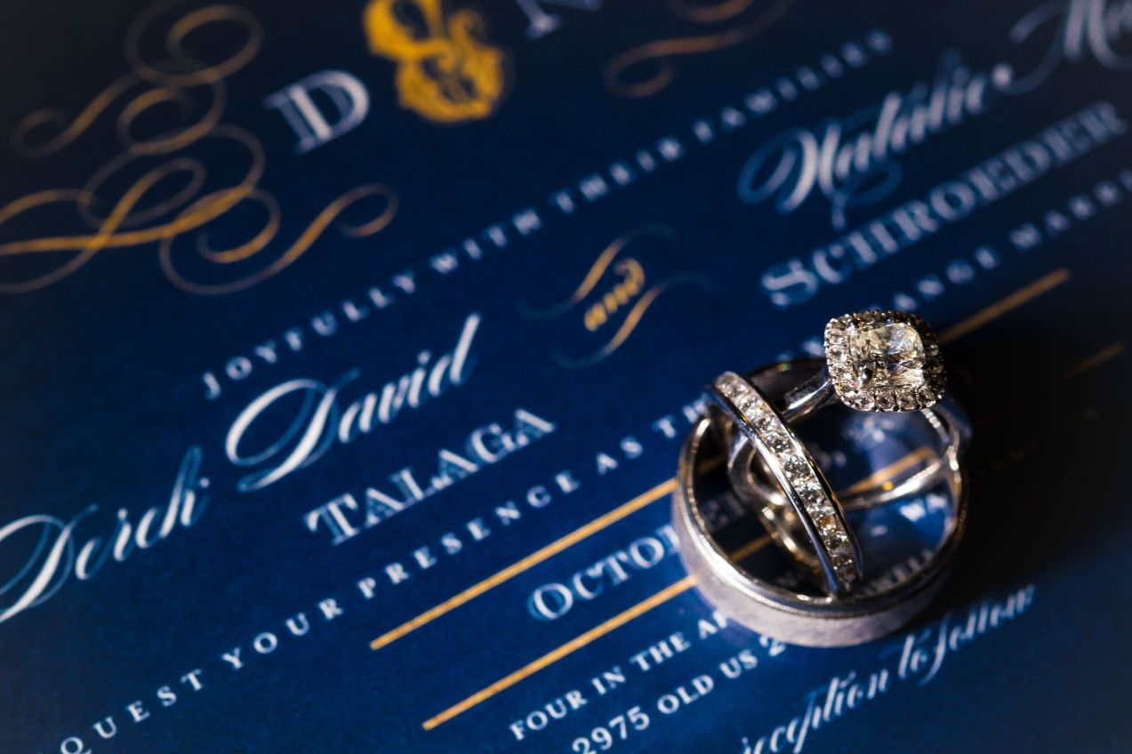 rings on invitation - Mike Staff Productions rings on invitation