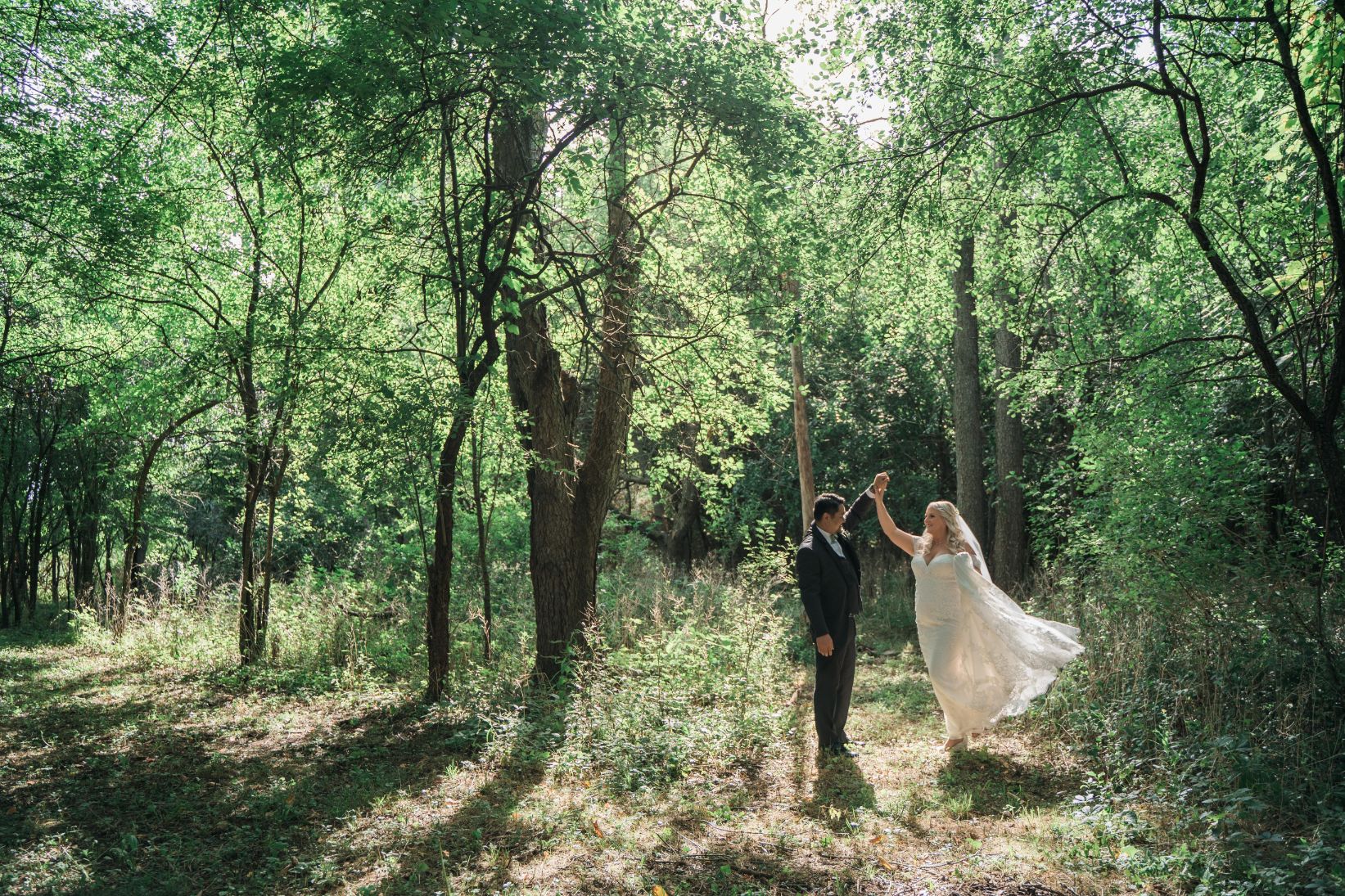 Romantics surrounded by trees - Mike Staff Productions