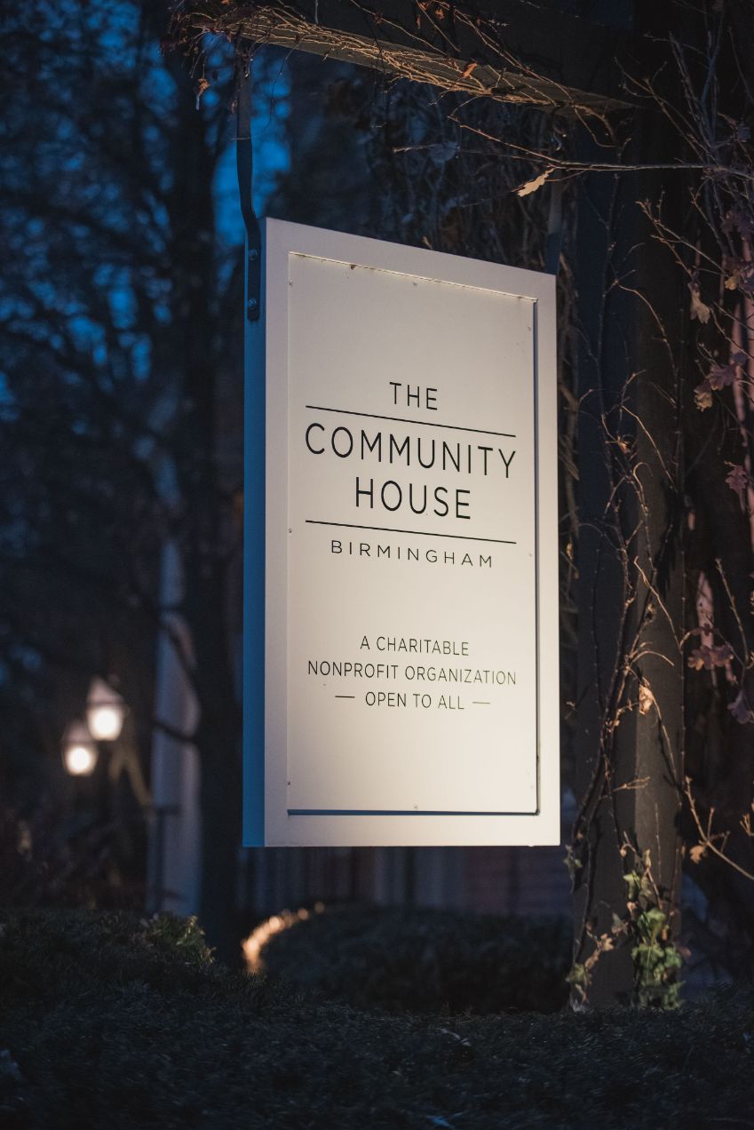 the community house sign - Mike Staff Productions the community house sign