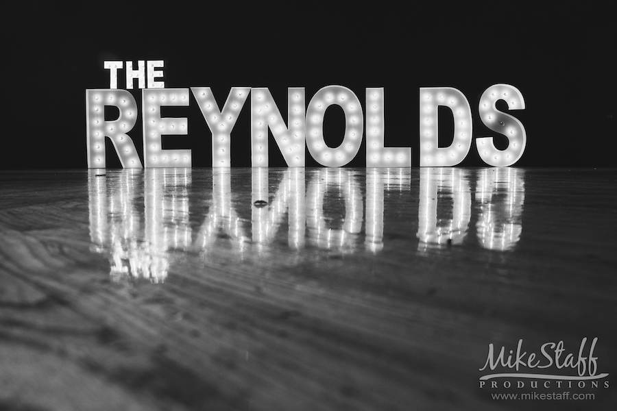 The Reynolds wedding reception lighting - Mike Staff Productions The Reynolds wedding reception lighting