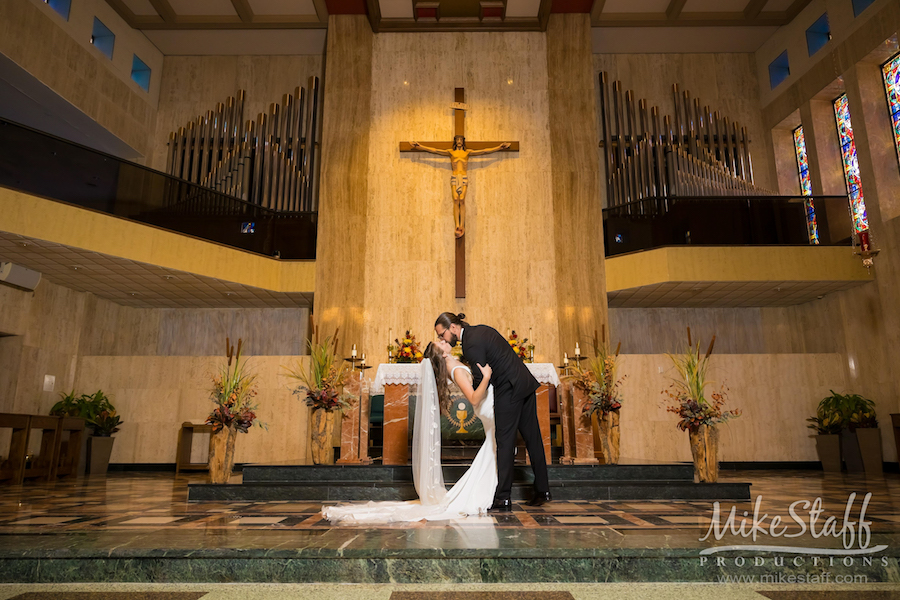 wedding ceremony amanda and michael - Mike Staff Productions amanda and michael's detroit whiskey factory wedding