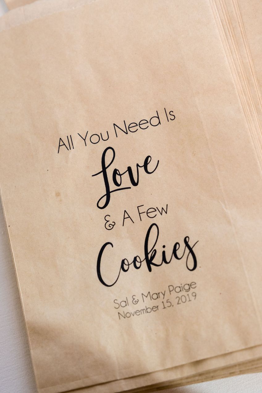 wedding favor cookies - Mike Staff Productions wedding favor cookies