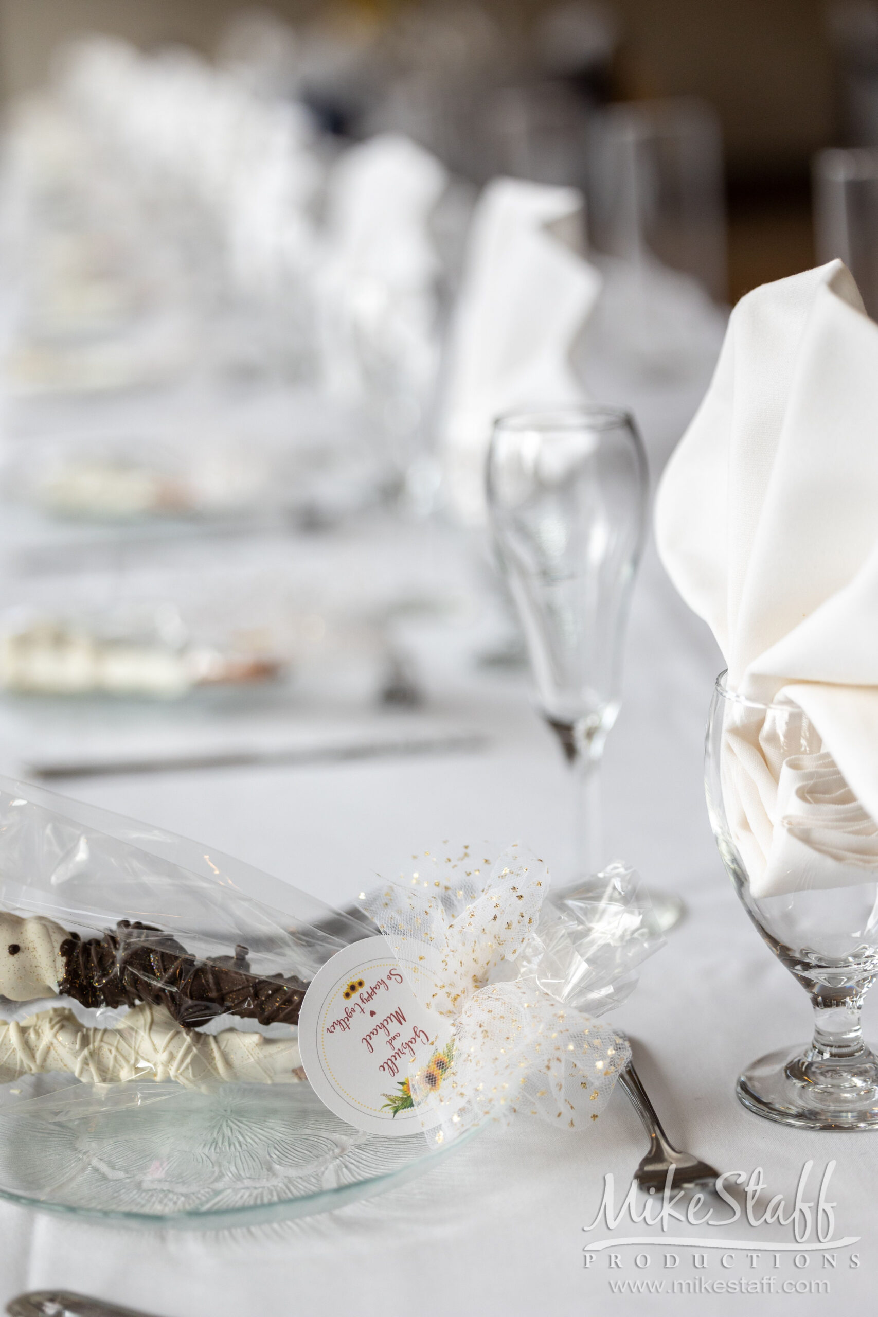 wedding favor - Mike Staff Productions wedding favor