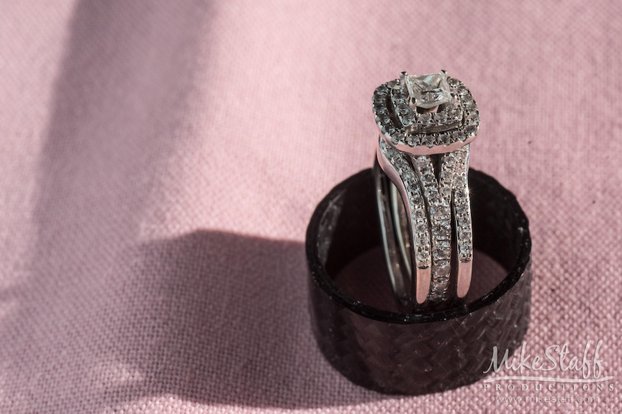 wedding ring details - Mike Staff Productions wedding ring details